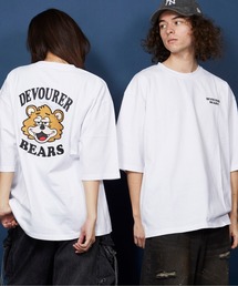 MEMENTISM(gCY)̃I[o[TCY  hJ TVc 100 /embroidery oversize T-shirt(TVc/Jbg\[)