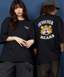 MEMENTISM(gCY)̃I[o[TCY  hJ TVc 100 /embroidery oversize T-shirt(TVc/Jbg\[)