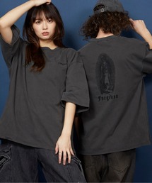 MEMENTISM(gCY)̃I[o[TCY  hJ TVc 100 /embroidery oversize T-shirt(TVc/Jbg\[)