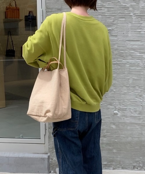 EARTH MADE（アースメイド）の「LINEN 2WAY TOTE（トートバッグ・レディース・ベージュ・FREE）」の3枚目の写真