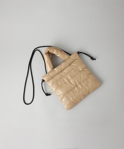 CITEN（シテン）の「＜CITEN＞CITENステッチパデッドトートS（トートバッグ・レディース・グレー/ライトブルー/ベージュ・FREE）」の3枚目の写真