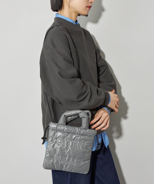 CITEN（シテン）の「＜CITEN＞CITENステッチパデッドトートS（トートバッグ・レディース・グレー/ライトブルー/ベージュ・FREE）」の9枚目の写真