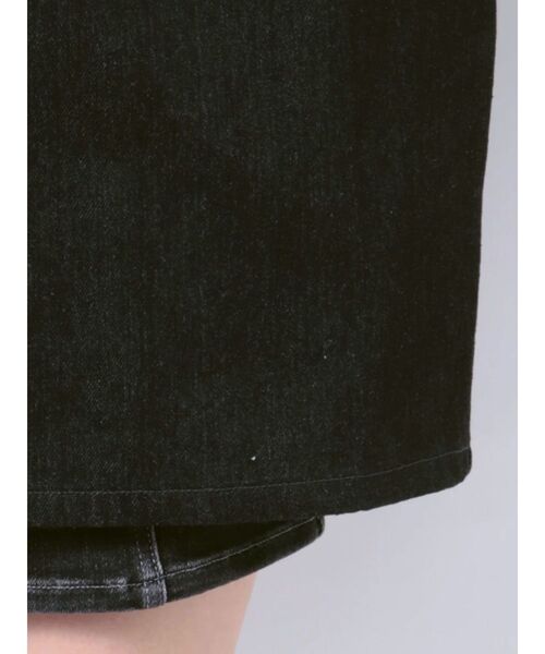 EATME（イートミー）の「BIGシルエットデニムジャケット（デニムジャケット・レディース・ライトブルー/ブラック・FREE）」の11枚目の写真