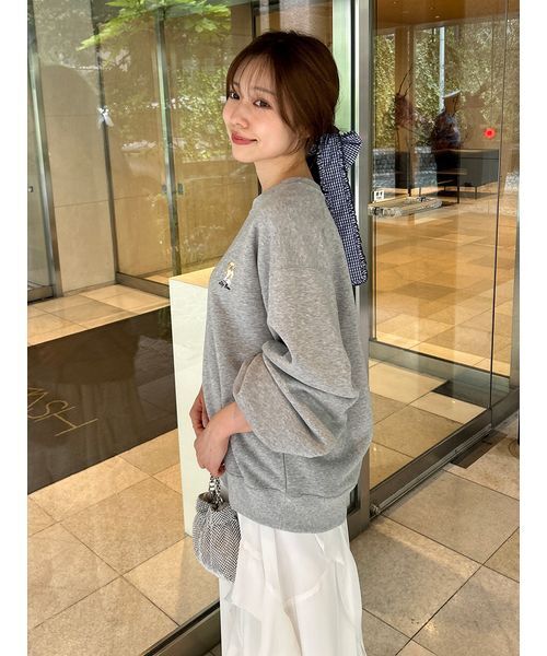 LILY BROWNリリーブラウンUSAGI ONLINE限定LilyBear LILY BROWN（リリーブラウン） トレーナー スウェット 「USAGI ONLINE