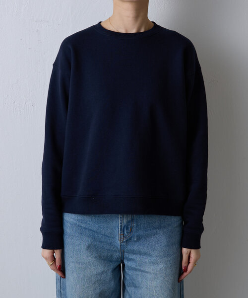 russet（ラシット）の「[日本製] スウェット(CF-204)（Tシャツ/カットソー・レディース・ネイビー/グレー・FREE）」の17枚目の写真