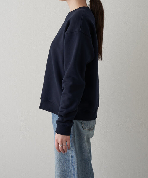 russet（ラシット）の「[日本製] スウェット(CF-204)（Tシャツ/カットソー・レディース・ネイビー/グレー・FREE）」の18枚目の写真
