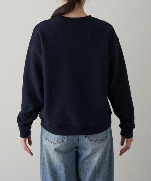 russet（ラシット）の「[日本製] スウェット(CF-204)（Tシャツ/カットソー・レディース・ネイビー/グレー・FREE）」の19枚目の写真