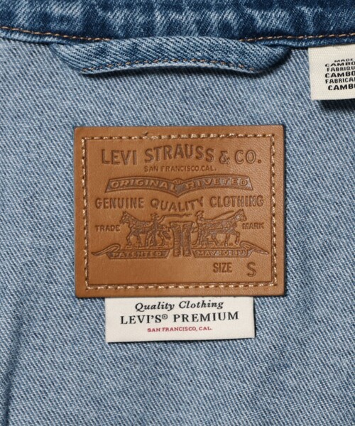 Ray BEAMS（レイビームス）の「LEVI’S(R) / 90S トラッカージャケット（デニムジャケット・レディース・ブルー・SMALL）」の10枚目の写真