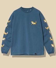 go slow caravan | USA/C レオパードゲッコー ロングスリーブ TEE(Tシャツ/カットソー)