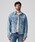 Levi's�i���[�o�C�X�j�́uLevi's/���[�o�C�X LEVI'S(R) VINTAGE CLOTHING 1953 TYPE II �g���b�J�[�W���P�b�g ���C�g�C���f�B�S�i�f�j���W���P�b�g�j�v�b�C���f�B�S�u���[