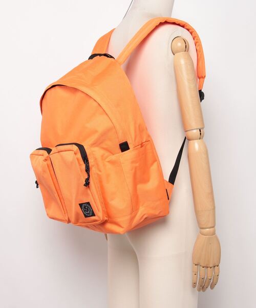 SAYHELLO（セイハロー）の「【SAY HELLO】セイハロー NEW DAILY DAY BAG（バックパック/リュック・メンズ・オレンジ・ONE SIZE）」の4枚目の写真