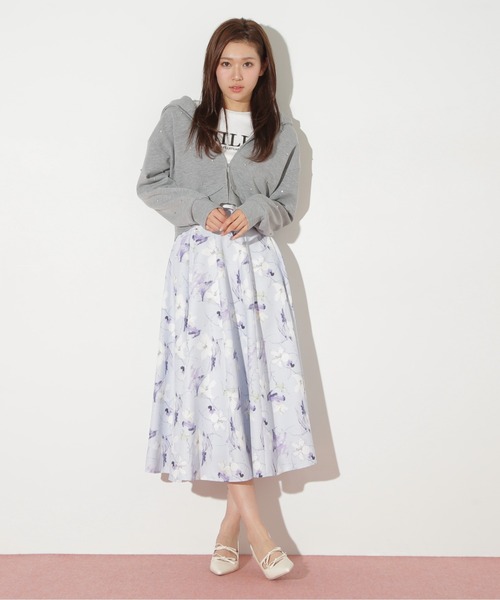 JILL by JILL STUART パーカー 新品未使用 400円値引き中 ロゴテープ付パーカー | JILL by JILL STUART（ジル バイ ジル