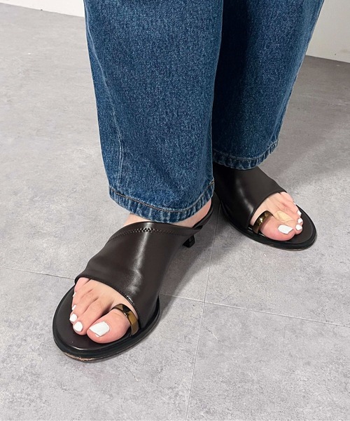 LE VERNIS/ルベルニ Toe ring sandals 2 NOBLE｜《WEB限定追加2》LE VERNIS/ルベルニ Toe ring sandals