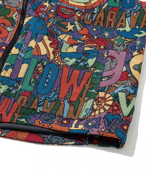 go slow caravan（ゴースローキャラバン）の「ゴブランZIPベスト（ベスト・メンズ・パープル系その他・MEDIUM/LARGE/X-LARGE）」の4枚目の写真