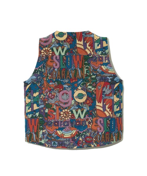 go slow caravan（ゴースローキャラバン）の「ゴブランZIPベスト（ベスト・メンズ・パープル系その他・MEDIUM/LARGE/X-LARGE）」の8枚目の写真