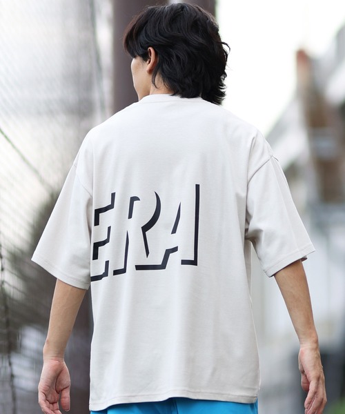 NEW ERA（ニューエラ）の「NEW ERA/ニューエラ 半袖Tシャツ ビッグロゴ 吸汗速乾 14410153/14410154/14410155（Tシャツ/カットソー・メンズ・ブラック/ホワイト/ベージュ・M/L/XXL/XL）」の19枚目の写真