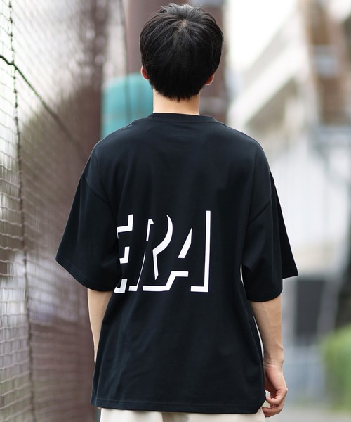 NEW ERA（ニューエラ）の「NEW ERA/ニューエラ 半袖Tシャツ ビッグロゴ 吸汗速乾 14410153/14410154/14410155（Tシャツ/カットソー・メンズ・ブラック/ホワイト/ベージュ・M/L/XXL/XL）」の13枚目の写真