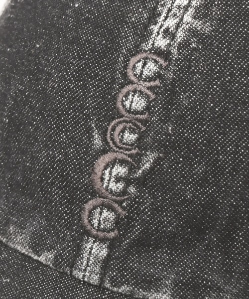 CA4LA（カシラ）の「C VINTAGE CAP（キャップ・メンズ・ブラック/ホワイト・ONESIZE）」の7枚目の写真