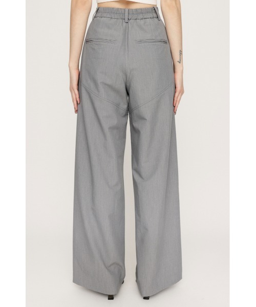 SLY（スライ）の「【セットアップ可】SIDE HOLE STRAIGHT PT サイドホール ストレート パンツ（スラックス・レディース・ブラック/杢グレー・1/2）」の15枚目の写真