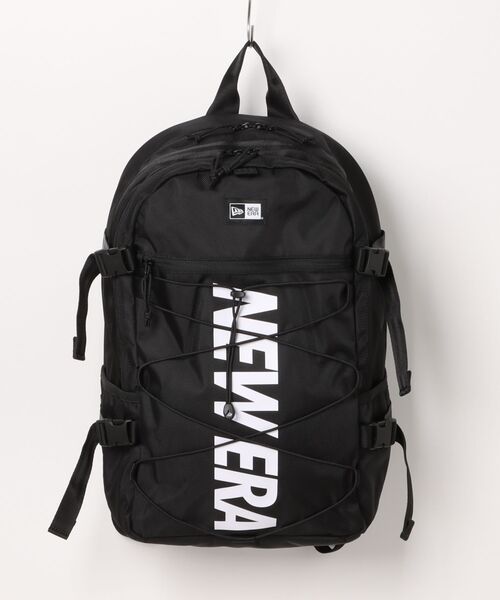 NEW ERA（ニューエラ）の「【NEW ERA/ニューエラ】CORD PACK コードパック（バックパック/リュック・メンズ・ブラック×ホワイト/ブラック・FREE）」の2枚目の写真