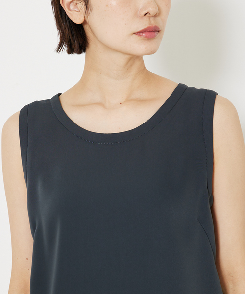 tシャツ トルコサテンノースリーブ/ノースリーブトップス レディース セール】トルコサテンノースリーブ/ノースリーブトップス（T