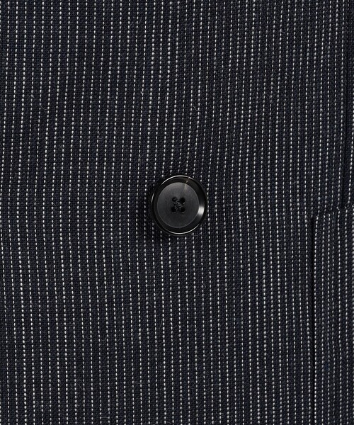 TOMORROWLAND （トゥモローランド）の「ウール ダブルブレステッド4Bジャケット FOX AIR（テーラードジャケット・メンズ・ネイビー/ブラウン系その他・50/44/46/48）」の14枚目の写真