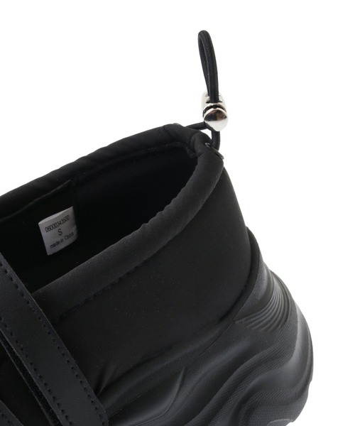 Green Parks(グリーンパークス)の「・richblue パフバレースニーカー(スニーカー・レディース・ブラック・S/M/LL/L)」の6枚目の写真