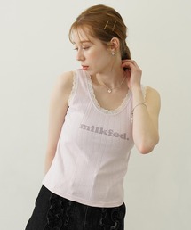 COOPER LOGO LACE TANK TOP