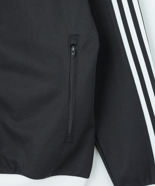 adidas Originals（アディダスオリジナルス）の「ADIDAS BECKENBAUER TT EEP84（ブルゾン・メンズ・ブラウン/ネイビー/ブラック/グレー/ライトブルー・XL/M/L）」の11枚目の写真