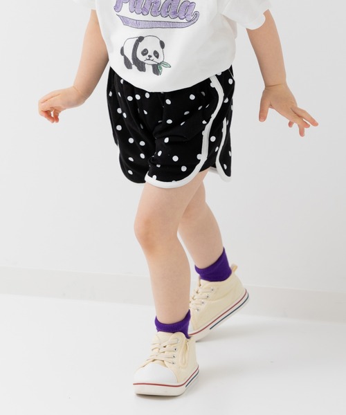 chil2（チルツー）の「総柄 パイピングショートパンツ（その他パンツ・キッズ・C/D/E/F/A/B・80ｃｍ/90cm/100cm/110cm/120cm/130cm/140cm）」の4枚目の写真