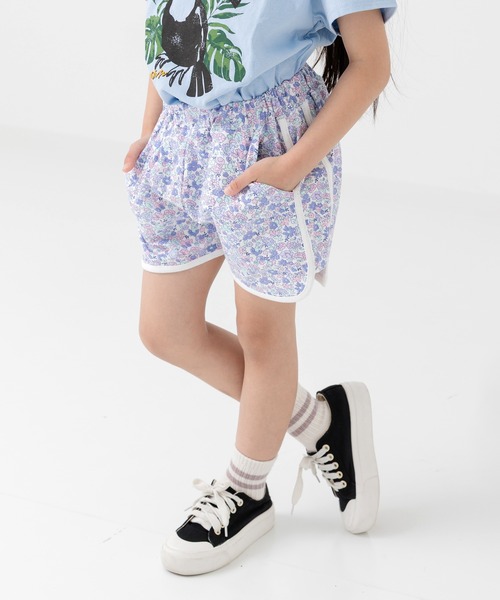 chil2（チルツー）の「総柄 パイピングショートパンツ（その他パンツ・キッズ・C/D/E/F/A/B・80ｃｍ/90cm/100cm/110cm/120cm/130cm/140cm）」の2枚目の写真