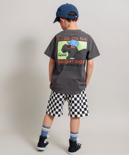 DRC branshes(ディーアールシーブランシェス)の「【DRC/綿100%】アソートグラフィック半袖Tシャツ(Tシャツ/カットソー・キッズ・アイボリー/マスタード/その他2/その他1/カラフル/コバルトブルー/フューシャピンク/ベージュ/ブラック/ホワイト/チャコールグレー/オレンジ・130/140/150/160/90/100/110/120)」の18枚目の写真
