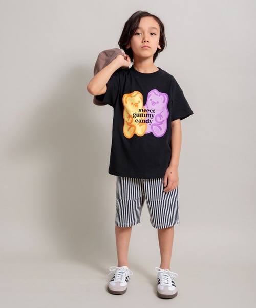 DRC branshes(ディーアールシーブランシェス)の「【DRC/綿100%】アソートグラフィック半袖Tシャツ(Tシャツ/カットソー・キッズ・アイボリー/マスタード/その他2/その他1/カラフル/コバルトブルー/フューシャピンク/ベージュ/ブラック/ホワイト/チャコールグレー/オレンジ・130/140/150/160/90/100/110/120)」の21枚目の写真