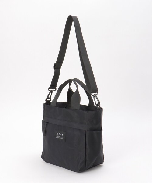 LBC(エルビーシー)の「撥水ナイロンミニトートバッグ(トートバッグ・レディース・ブラック/ベージュ/グレー・FREE)」の18枚目の写真