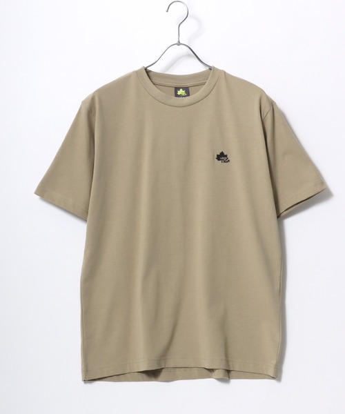 セール】2025SS LOGOS/ロゴス ワンポイント刺繍 半袖Tシャツ