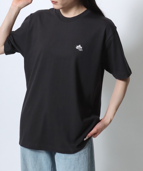 セール】2025SS LOGOS/ロゴス ワンポイント刺繍 半袖Tシャツ