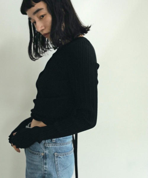anuke アンヌーク Cachecoeur Knit Cardigan ànuke online store（アンヌーク） / Cachecoeur Knit