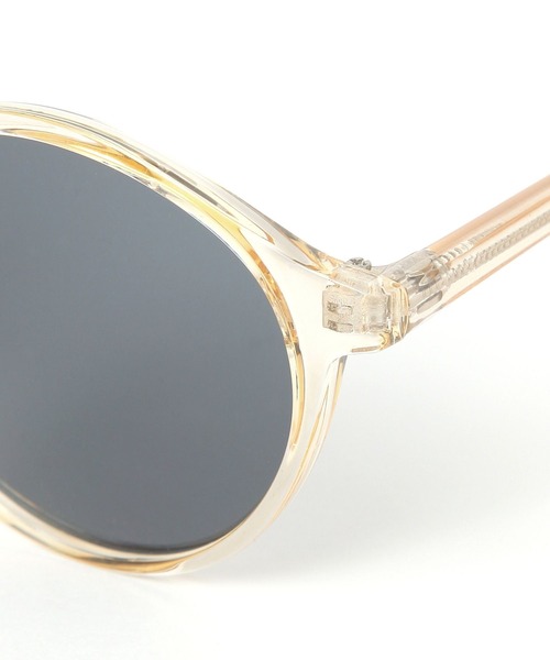 BAYFLOW（ベイフロー）の「[紫外線99%カット]ボストンスモークサングラス（サングラス・レディース・ブラウン/イエロー・FREE）」の7枚目の写真