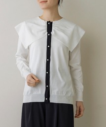 Sono（ソーノ）の「UVカット/吸水速乾【SONO/ソーノ】ファンクショナルニットパピヨンチュニックカーディガン（カーディガン/ボレロ）」