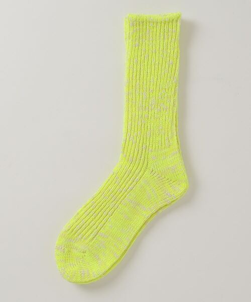 ROSTER SOX（ロスターソックス）の「ROSTER SOX/ロスターソックス  60 RIB NEO SOCKS メンズ レディース（ソックス/靴下・メンズ・ピンク/モスグリーン/イエロー/オレンジ・1/2）」の7枚目の写真