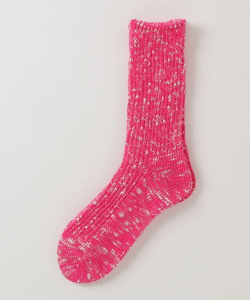 ROSTER SOX（ロスターソックス）の「ROSTER SOX/ロスターソックス  60 RIB NEO SOCKS メンズ レディース（ソックス/靴下・メンズ・ピンク/モスグリーン/イエロー/オレンジ・1/2）」の8枚目の写真