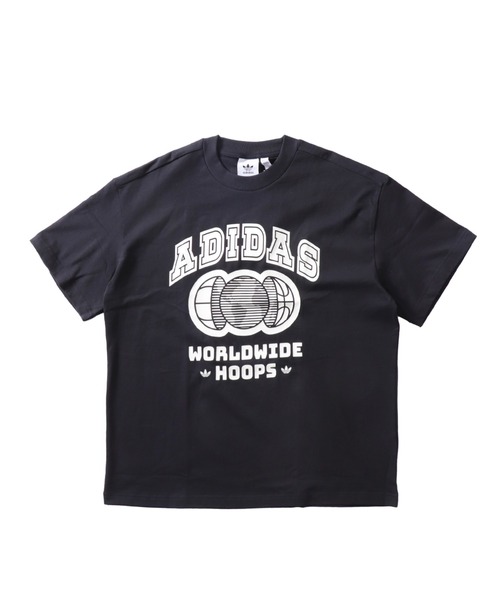 adidas Originals(アディダスオリジナルス)の「adidas originals / WWH TEE(アディダスオリジナルス WWH Tシャツ KQS83 JP2104)(Tシャツ/カットソー・レディース・ブラック・34)」の1枚目の写真