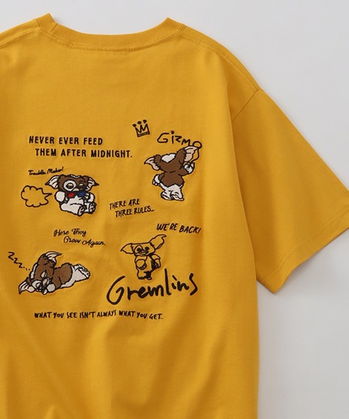CORPUS　SELECT（コーパストーキョー）の「【GREMLINS/グレムリン】アソート アートワークデザイン 半袖Tシャツ（Tシャツ/カットソー・メンズ・イエロー系1/ホワイト系1/ホワイト系2/ブラック系2/イエロー系2/ホワイト系3/チャコール/ダークグリーン系1/ダークグリーン系2/ブラック系1/ブラック系3/ホワイト・M/L/LL/S）」の12枚目の写真