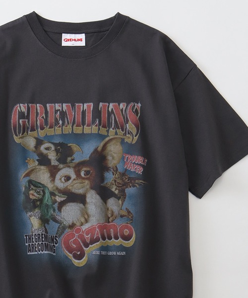 CORPUS　SELECT（コーパストーキョー）の「【GREMLINS/グレムリン】アソート アートワークデザイン 半袖Tシャツ（Tシャツ/カットソー・メンズ・イエロー系1/ホワイト系1/ホワイト系2/ブラック系2/イエロー系2/ホワイト系3/チャコール/ダークグリーン系1/ダークグリーン系2/ブラック系1/ブラック系3/ホワイト・M/L/LL/S）」の8枚目の写真