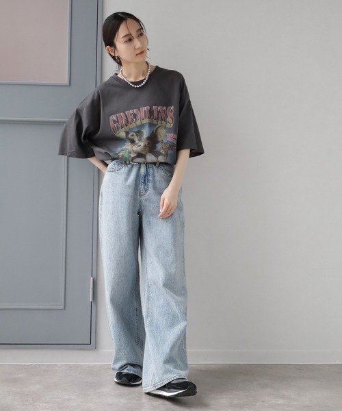 CORPUS　SELECT（コーパストーキョー）の「【GREMLINS/グレムリン】アソート アートワークデザイン 半袖Tシャツ（Tシャツ/カットソー・メンズ・イエロー系1/ホワイト系1/ホワイト系2/ブラック系2/イエロー系2/ホワイト系3/チャコール/ダークグリーン系1/ダークグリーン系2/ブラック系1/ブラック系3/ホワイト・M/L/LL/S）」の14枚目の写真