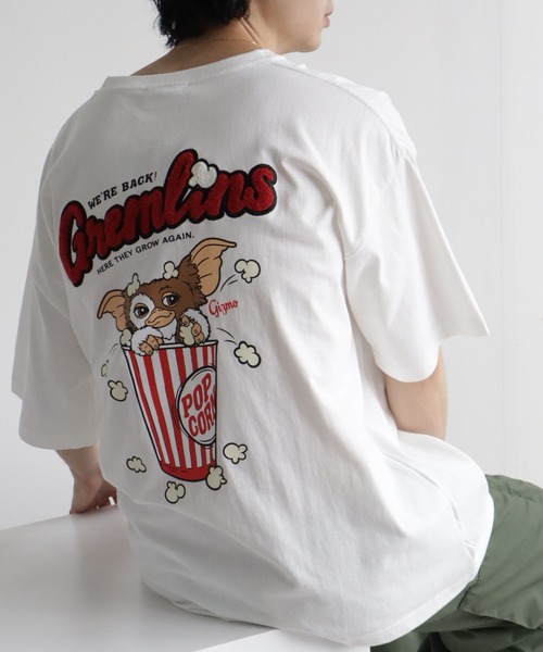 CORPUS　SELECT（コーパストーキョー）の「【GREMLINS/グレムリン】アソート アートワークデザイン 半袖Tシャツ（Tシャツ/カットソー・メンズ・イエロー系1/ホワイト系1/ホワイト系2/ブラック系2/イエロー系2/ホワイト系3/チャコール/ダークグリーン系1/ダークグリーン系2/ブラック系1/ブラック系3/ホワイト・M/L/LL/S）」の20枚目の写真