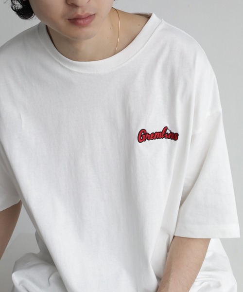 CORPUS　SELECT（コーパストーキョー）の「【GREMLINS/グレムリン】アソート アートワークデザイン 半袖Tシャツ（Tシャツ/カットソー・メンズ・イエロー系1/ホワイト系1/ホワイト系2/ブラック系2/イエロー系2/ホワイト系3/チャコール/ダークグリーン系1/ダークグリーン系2/ブラック系1/ブラック系3/ホワイト・M/L/LL/S）」の21枚目の写真