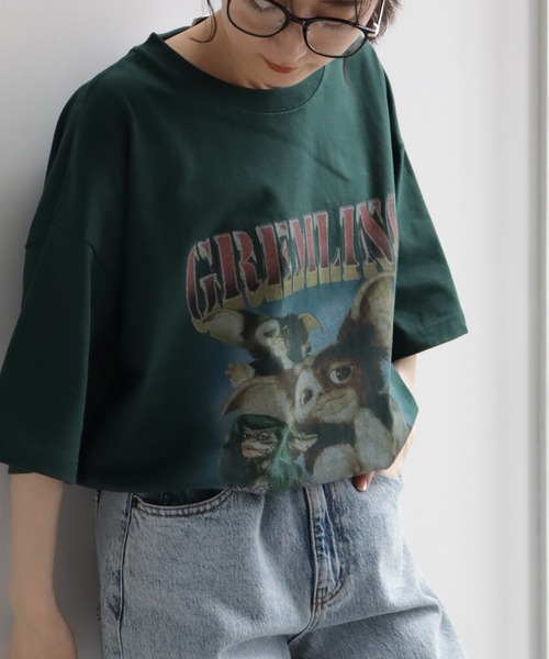 CORPUS　SELECT（コーパストーキョー）の「【GREMLINS/グレムリン】アソート アートワークデザイン 半袖Tシャツ（Tシャツ/カットソー・メンズ・イエロー系1/ホワイト系1/ホワイト系2/ブラック系2/イエロー系2/ホワイト系3/チャコール/ダークグリーン系1/ダークグリーン系2/ブラック系1/ブラック系3/ホワイト・M/L/LL/S）」の16枚目の写真