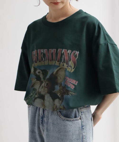 CORPUS　SELECT（コーパストーキョー）の「【GREMLINS/グレムリン】アソート アートワークデザイン 半袖Tシャツ（Tシャツ/カットソー・メンズ・イエロー系1/ホワイト系1/ホワイト系2/ブラック系2/イエロー系2/ホワイト系3/チャコール/ダークグリーン系1/ダークグリーン系2/ブラック系1/ブラック系3/ホワイト・M/L/LL/S）」の17枚目の写真