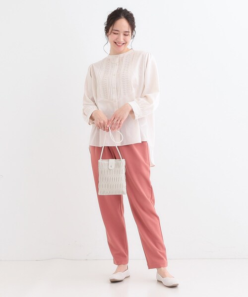 SHOO・LA・RUE（シューラルー）の「プリーツミニショルダーバッグ（ショルダーバッグ・レディース・ブラック/アイボリー/イエロー/シルバー・00）」の11枚目の写真